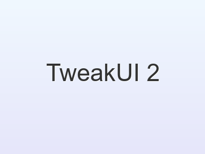 TweakUI 2