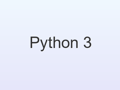 Python 3